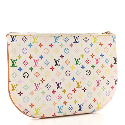 Louis Vuitton Monogram Multicolor Pochette Plate GM White 3 of 7
