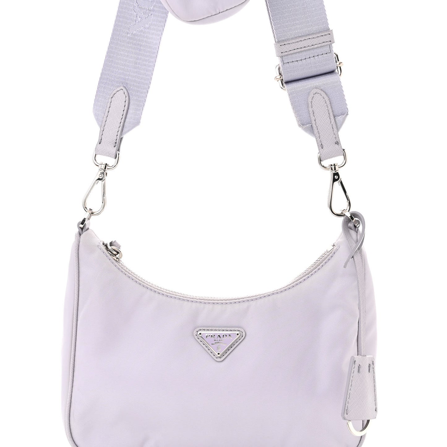 Re-Nylon Saffiano Re-Edition 2005 Shoulder Bag Glicine