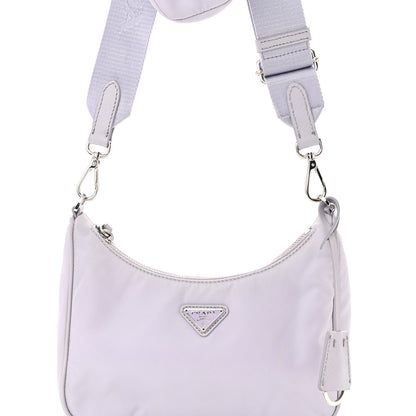 Prada Re-Nylon Saffiano Re-Edition 2005 Shoulder Bag Glicine 8 of 10