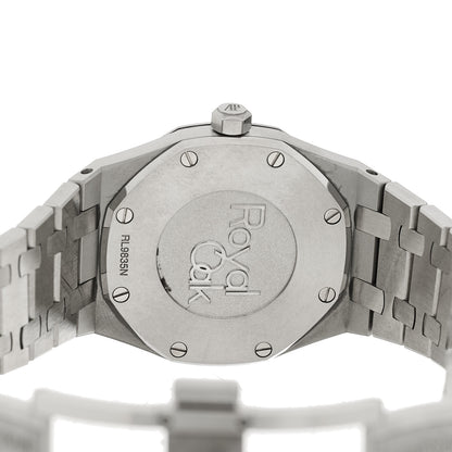 Audemars Piguet Stainless Steel 33mm Royal Oak Quartz Watch Black 67650ST.OO.1261ST.01 4 of 5