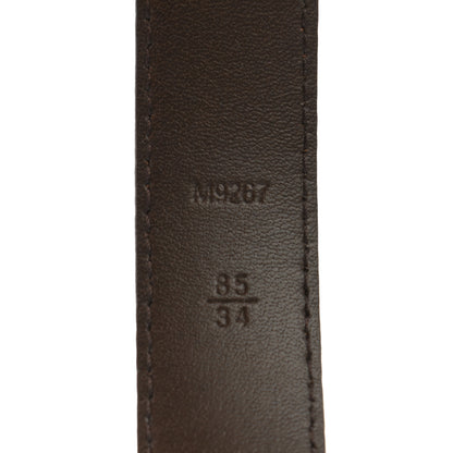 Louis Vuitton Mini Damier Ebene 25mm LV Initiales Belt 85 34 3 of 6