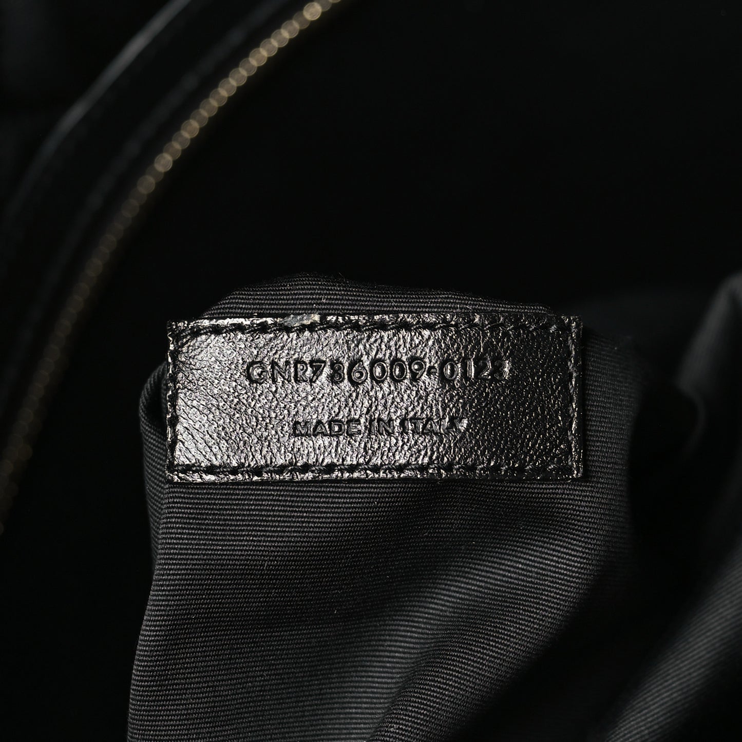 Calfskin Quilted ES Giant Travel Bag Black