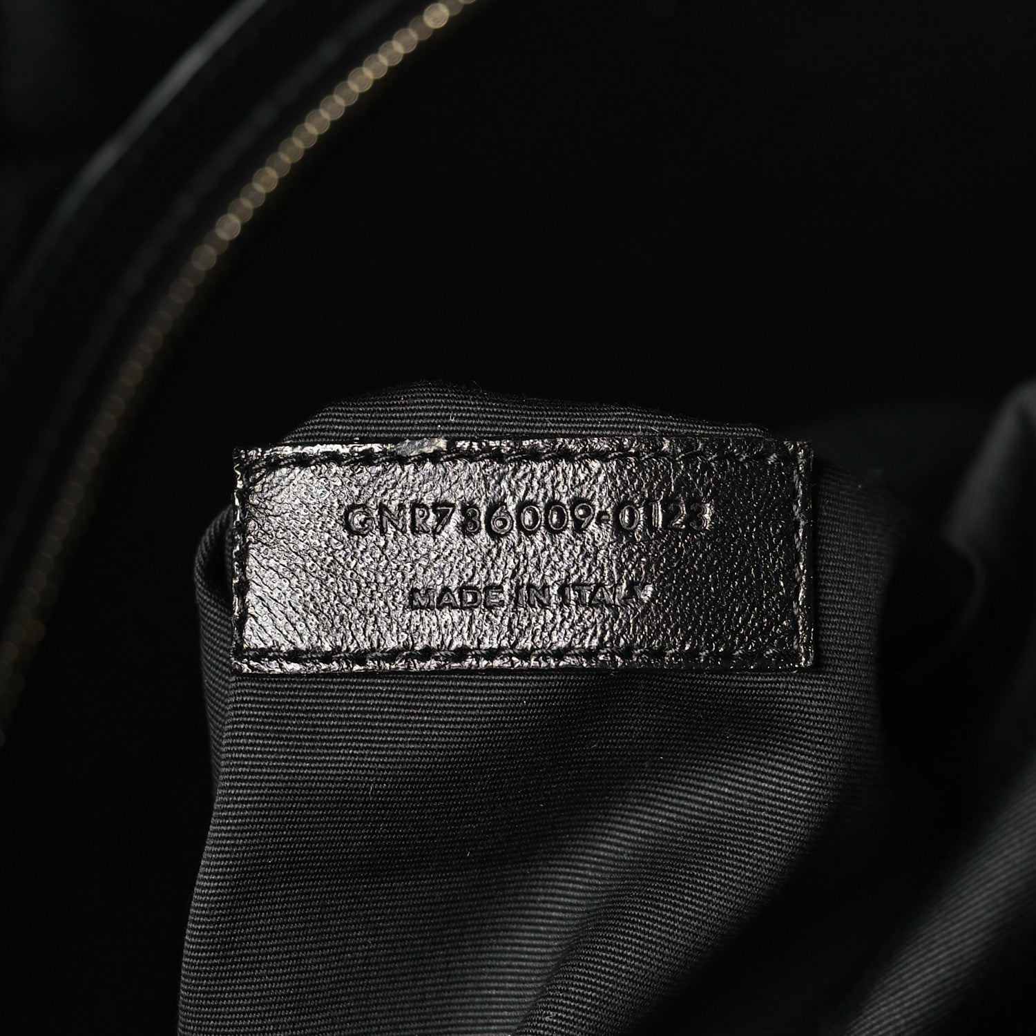 Saint Laurent Calfskin Quilted ES Giant Travel Bag Black 7 of 9