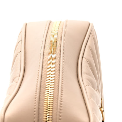 Saint Laurent Calfskin Matelasse Monogram Lou Camera Bag Dark Beige 13 of 15