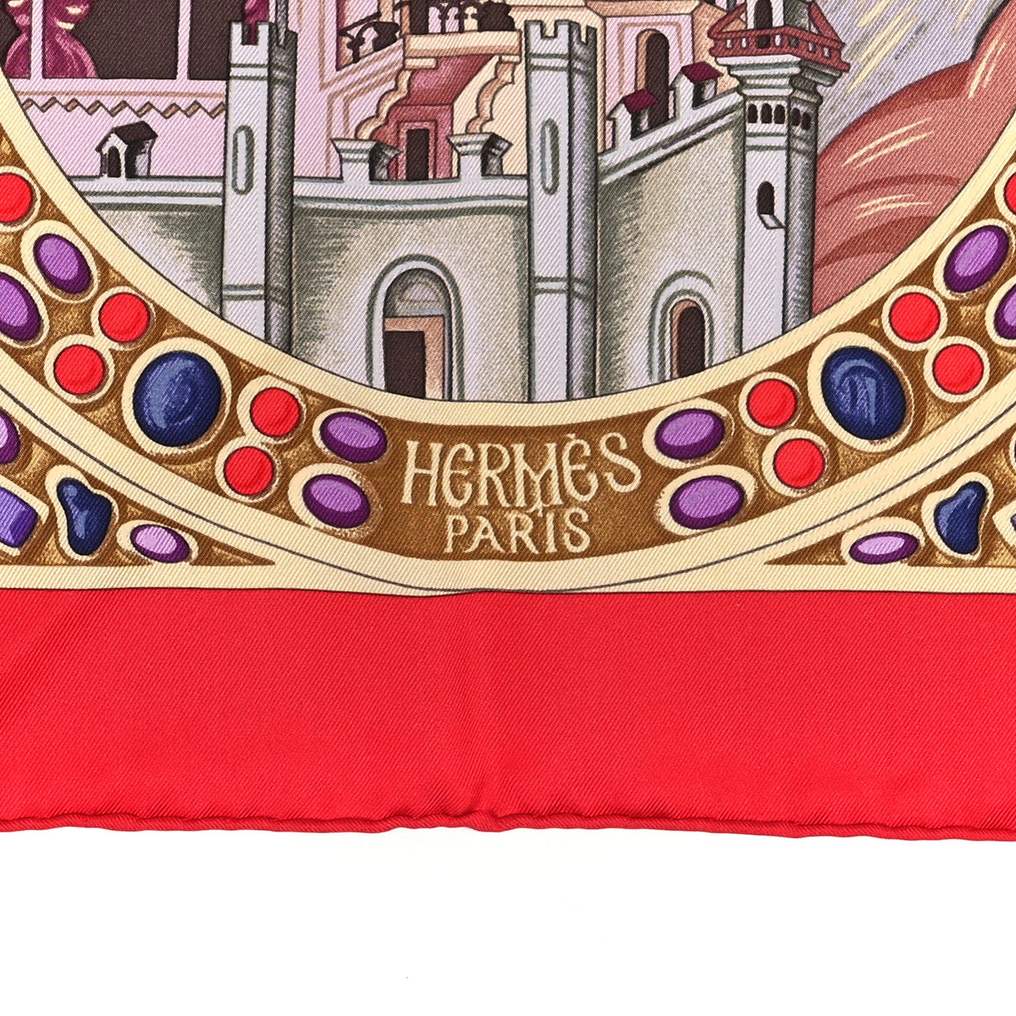 Silk Le Triomphe Du Paladin Scarf 90