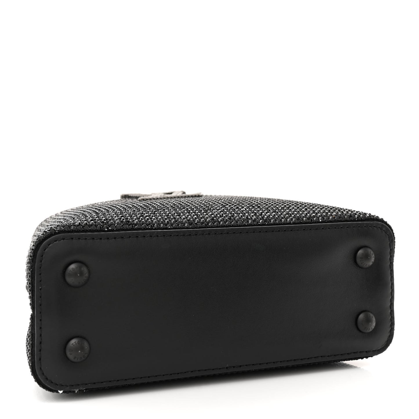 Swarovski Calfskin Capucines Mini Black