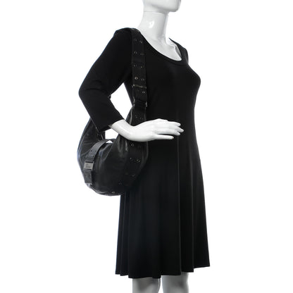 Christian Dior Calfskin Street Chic Hobo Black 2 of 7