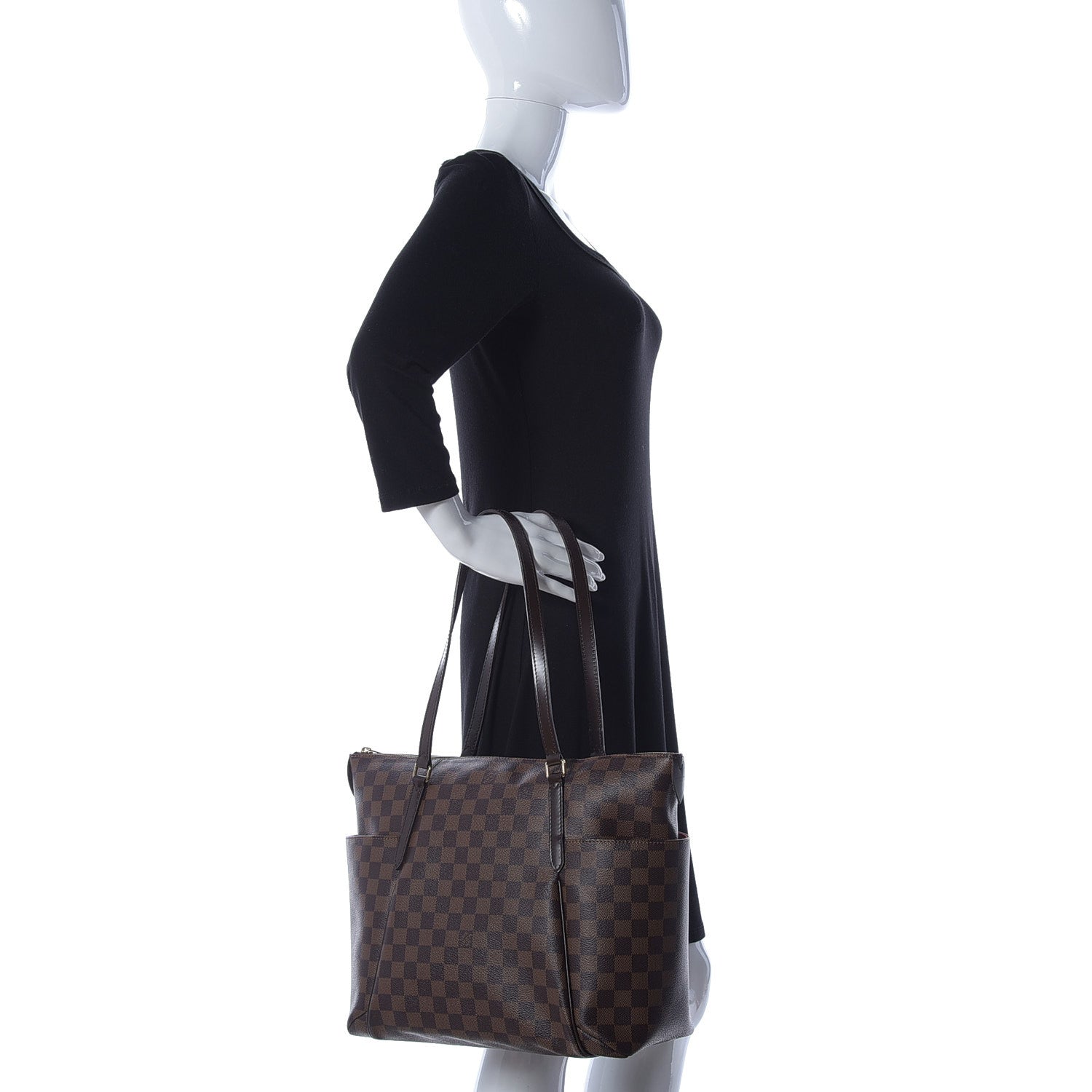 Louis Vuitton Damier Ebene Totally MM 2 of 8