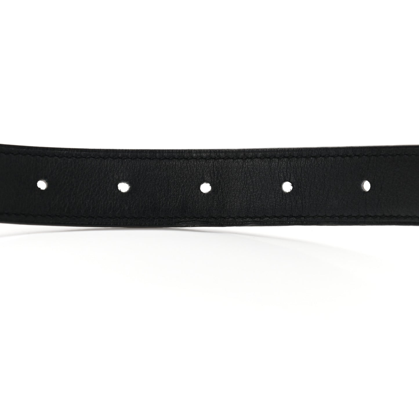 Swift Epsom 24mm Mini Constance H Belt 90 Black Etoupe