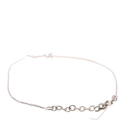 Saint Laurent Monogram Charm Bracelet Silver 2 of 3