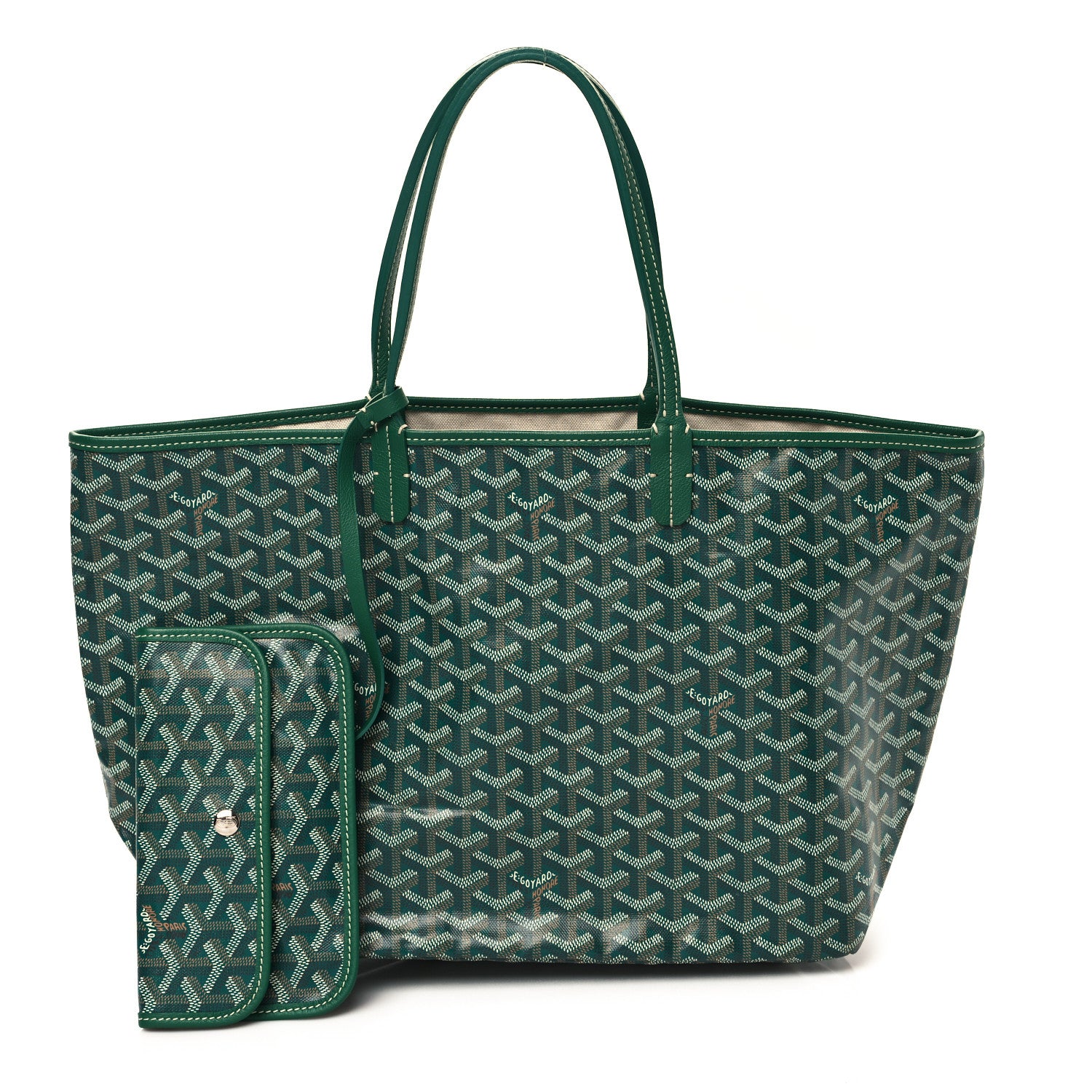 Goyard Goyardine Saint Louis PM Green 3 of 10