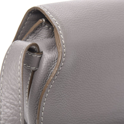 Chloe Calfskin Mini Marcie Round Crossbody Bag Cashmere Grey 10 of 11