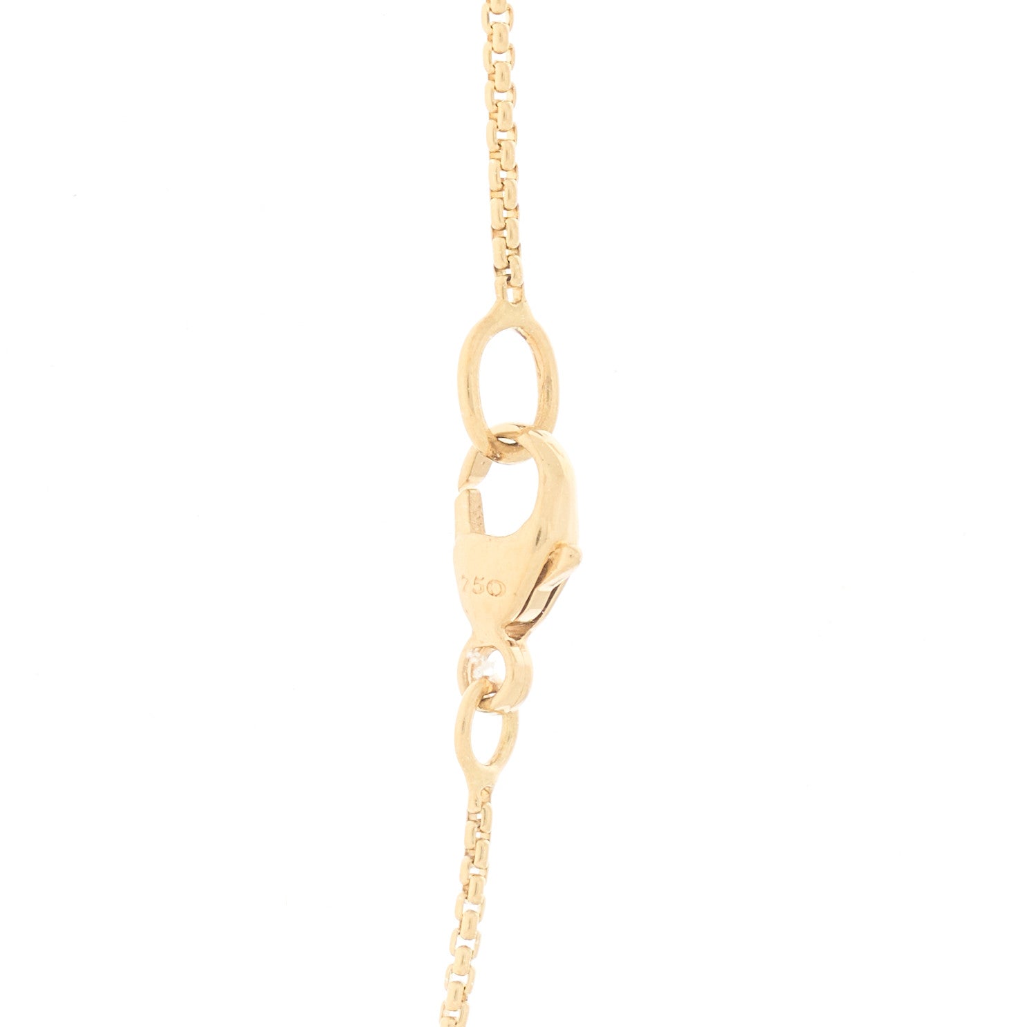 David Yurman 18K Yellow Gold Diamond Black Onyx Mother of Pearl 21.5mm Reversible Elements Necklace 4 of 7