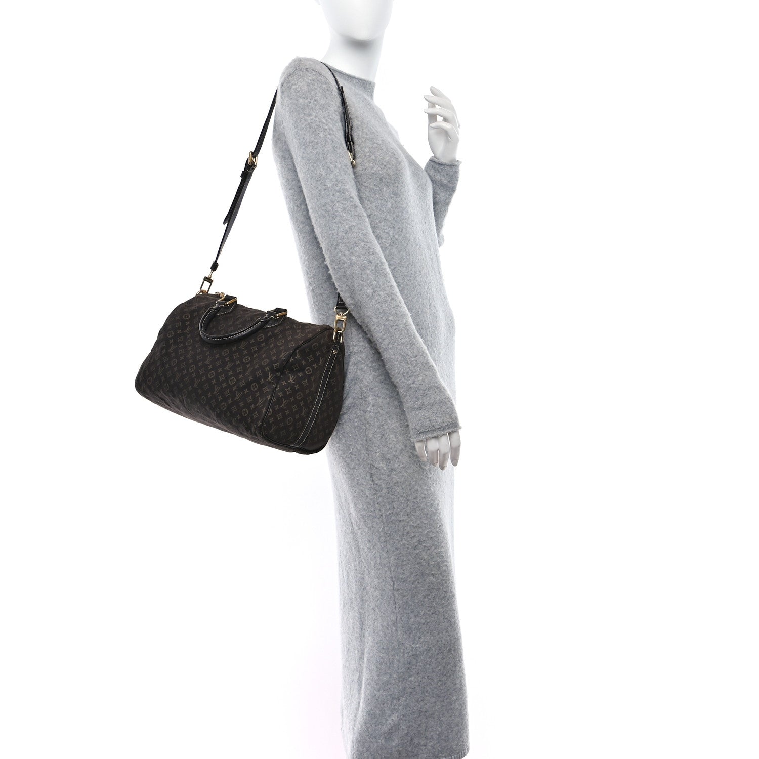 Louis Vuitton Monogram Idylle Speedy Bandouliere 30 Fusain 2 of 12