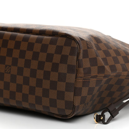 Louis Vuitton Damier Ebene Neo Neverfull MM Rose Ballerine 9 of 10
