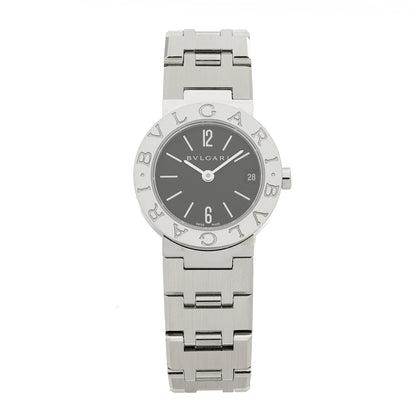 Bulgari Stainless Steel 23mm Quartz Watch Black 1 of 4
