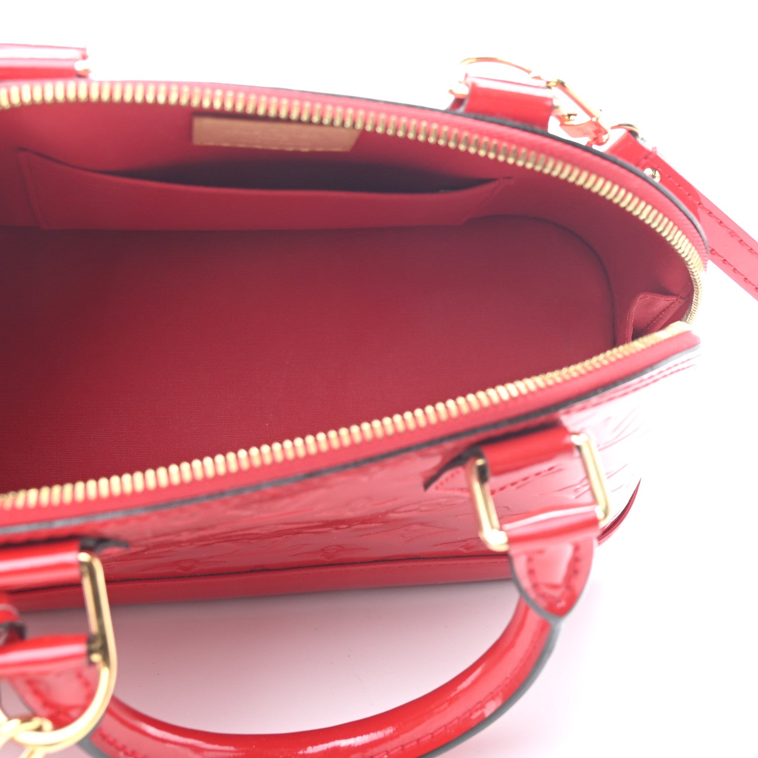 Louis Vuitton Vernis Alma BB Rose Indien 5 of 8