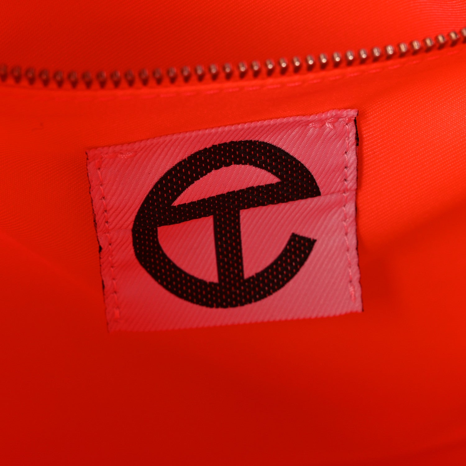 Telfar Vegan Leather Medium Shopping Bag Hazard 5 of 8
