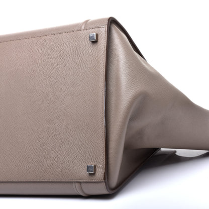 Celine Baby Grained Calfskin Medium Phantom Luggage Taupe 7 of 11