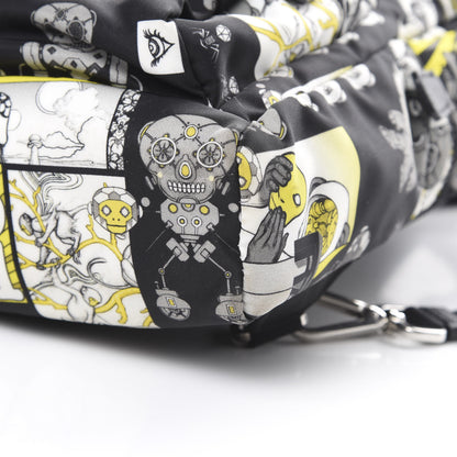 Prada X JAMES JEAN Nylon Robot Monkey Sling Backpack Black 10 of 10