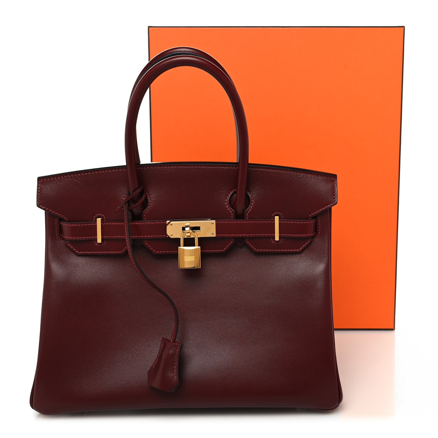 Box Birkin 30 Rouge H