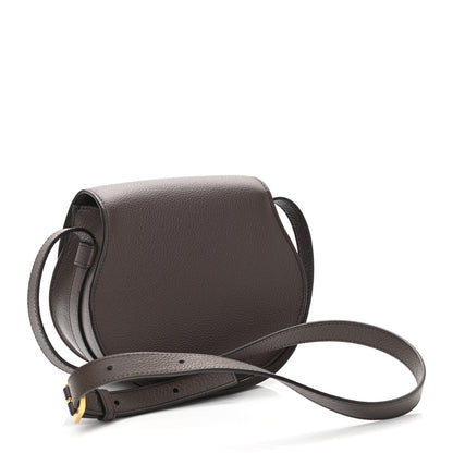Chloe Calfskin Mini Marcie Round Crossbody Bag Bold Brown 3 of 10