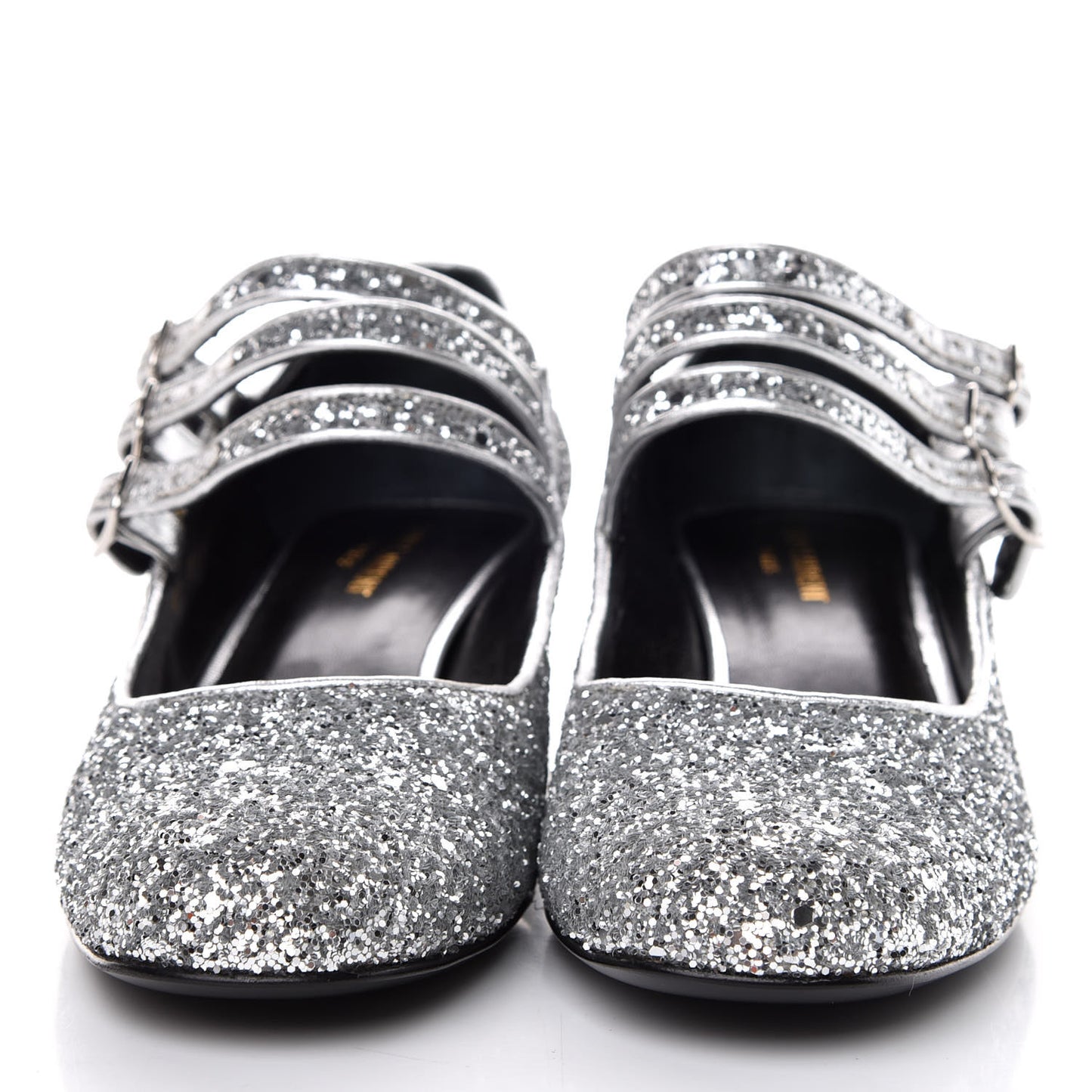 Glitter Babies 40 Mid Heel Pumps 40 Galaxi Argento