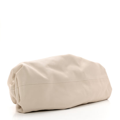 Bottega Veneta Smooth Butter Calf The Pouch Oversized Clutch Mist 4 of 8