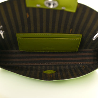 Fendi Silk Satin Phone Baguette Wasabi 4 of 6