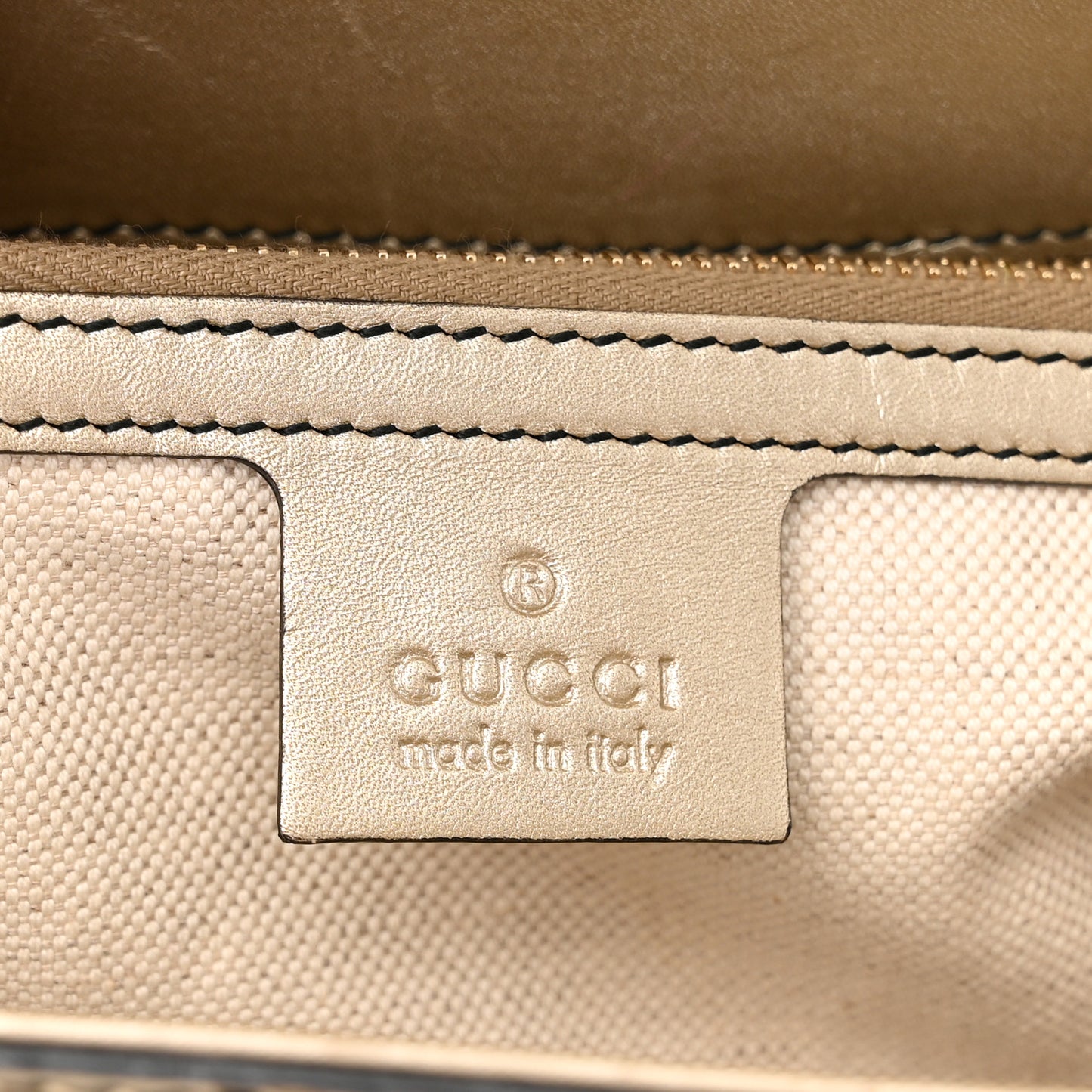 Shine Guccissima Large Emily Chain Shoulder Bag Gold