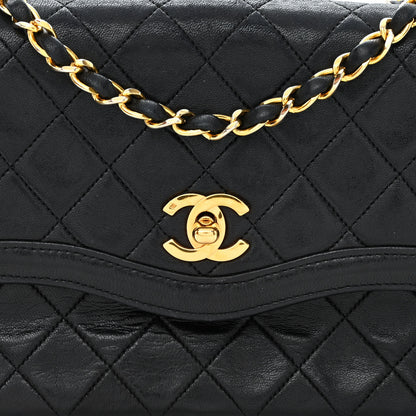 Chanel Lambskin Quilted Small Single Flap Black 11 of 15