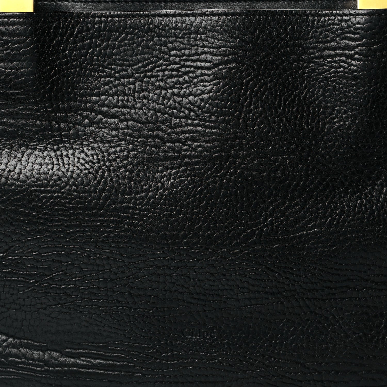 Chloe Pebbled Calfskin Dree Shoulder Bag Black 6 of 9