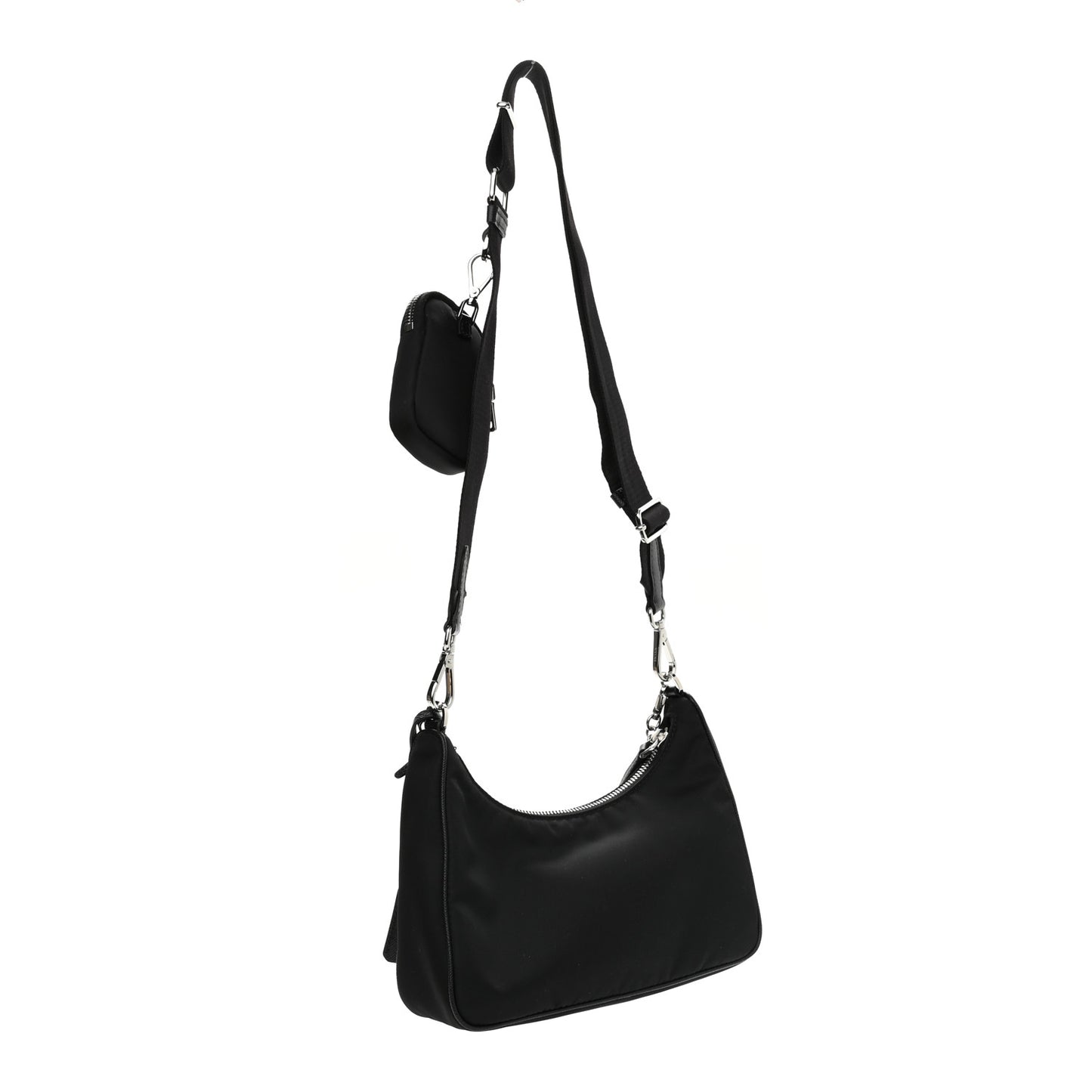 Nylon Re-Edition 2005 Shoulder Bag Black