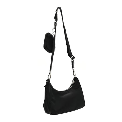 Prada Nylon Re-Edition 2005 Shoulder Bag Black 3 of 10
