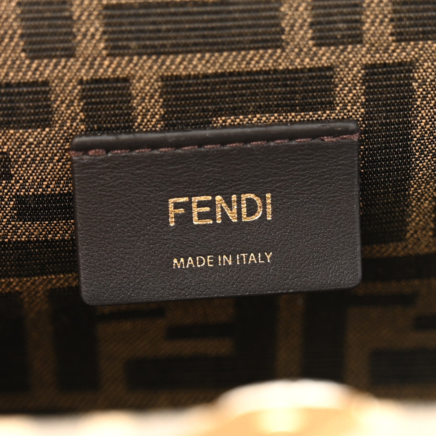 Fendi Shiny Nappa Small Fendi First Dove Gray 6 of 11