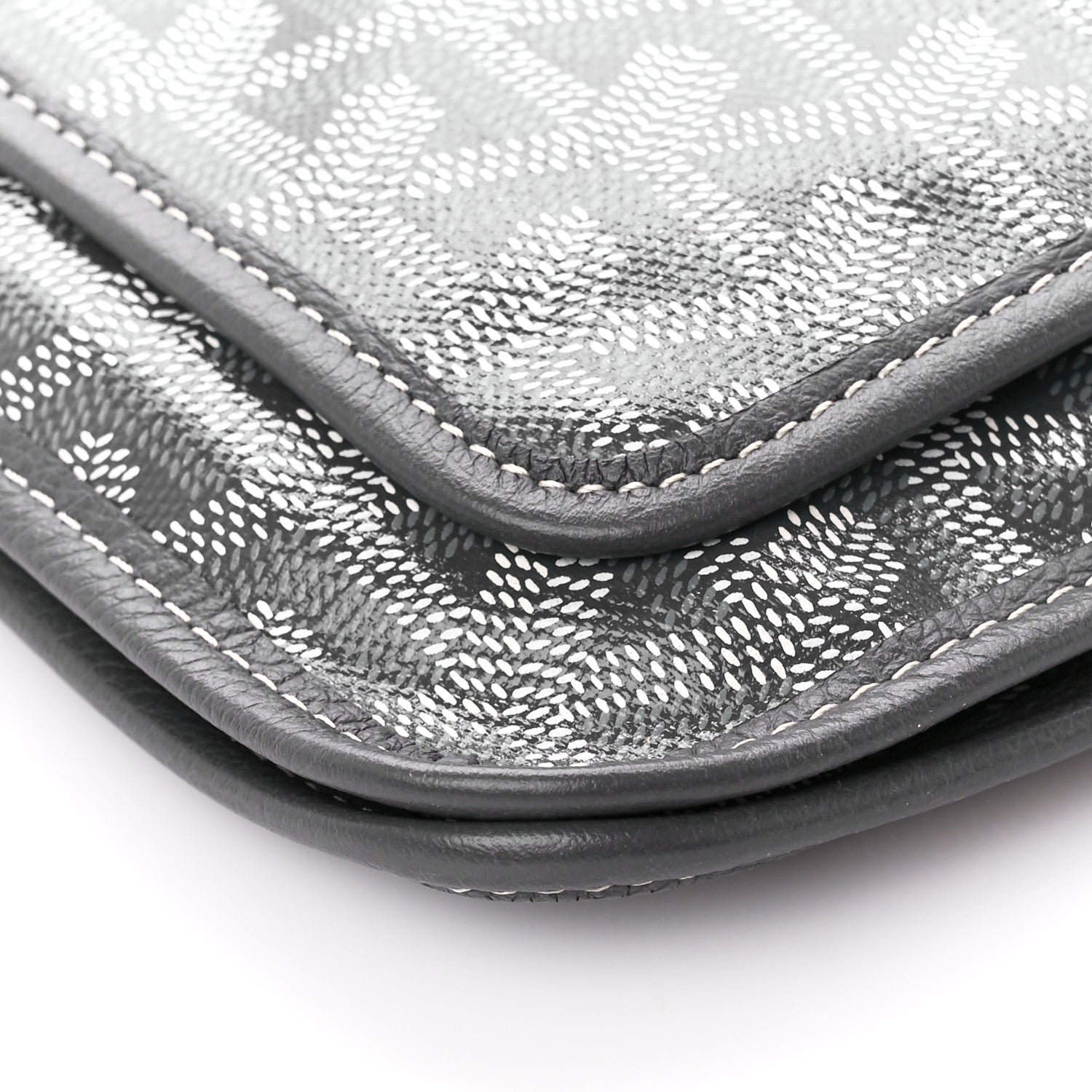 Goyard Goyardine Plumet Wallet Clutch Grey 11 of 12