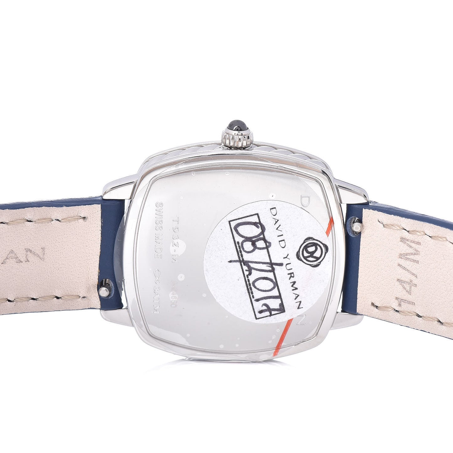 Stainless Steel Calfskin Diamond 27mm Albion Wrap Quartz Watch