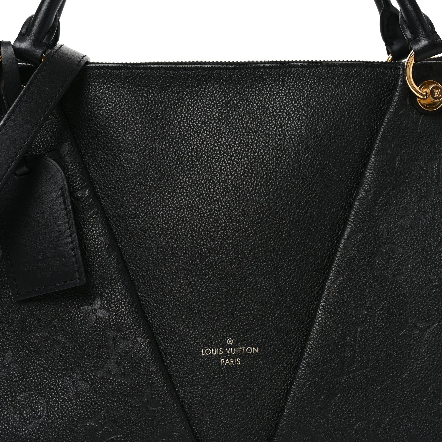 Louis Vuitton Empreinte V Tote MM Black 7 of 9