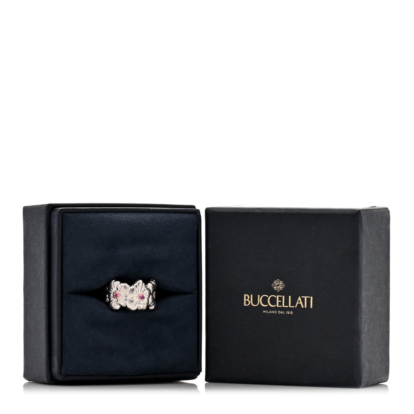 Sterling Silver Gold Vermeil Pink Sapphire Blossoms Daisy Ring 53 6.5