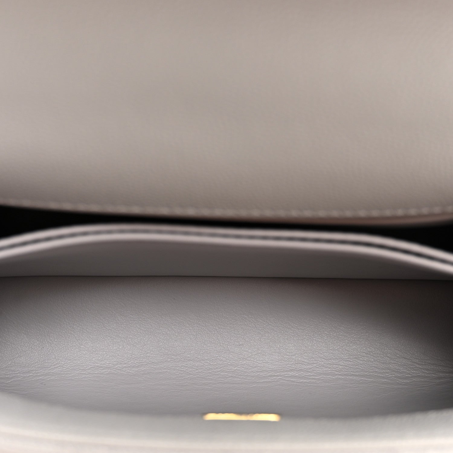 Chanel Caviar Quilted Mini Coco Handle Flap Light Grey 4 of 9
