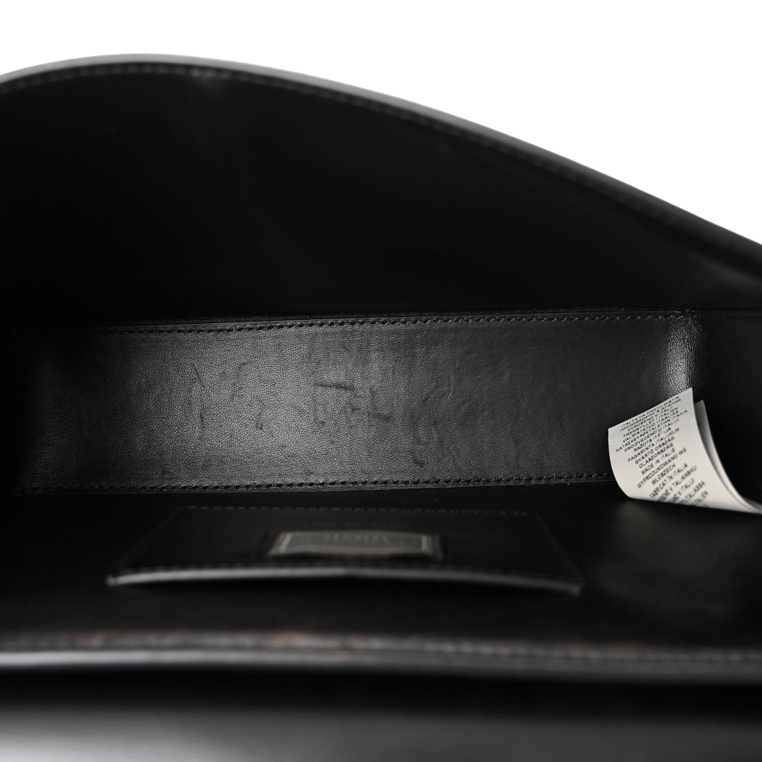 Versace Calfskin Medallion Tribute Chain Shoulder Bag Black 4 of 8