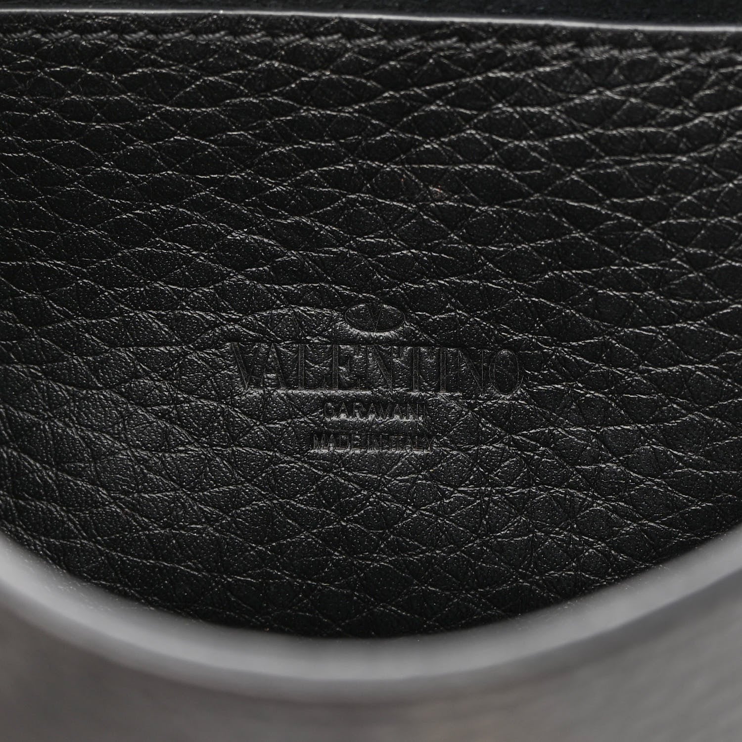 Valentino Garavani Pebbled Calfskin Embroidered Medium Rockstud Flip Lock Crossbody Bag Black 6 of 10