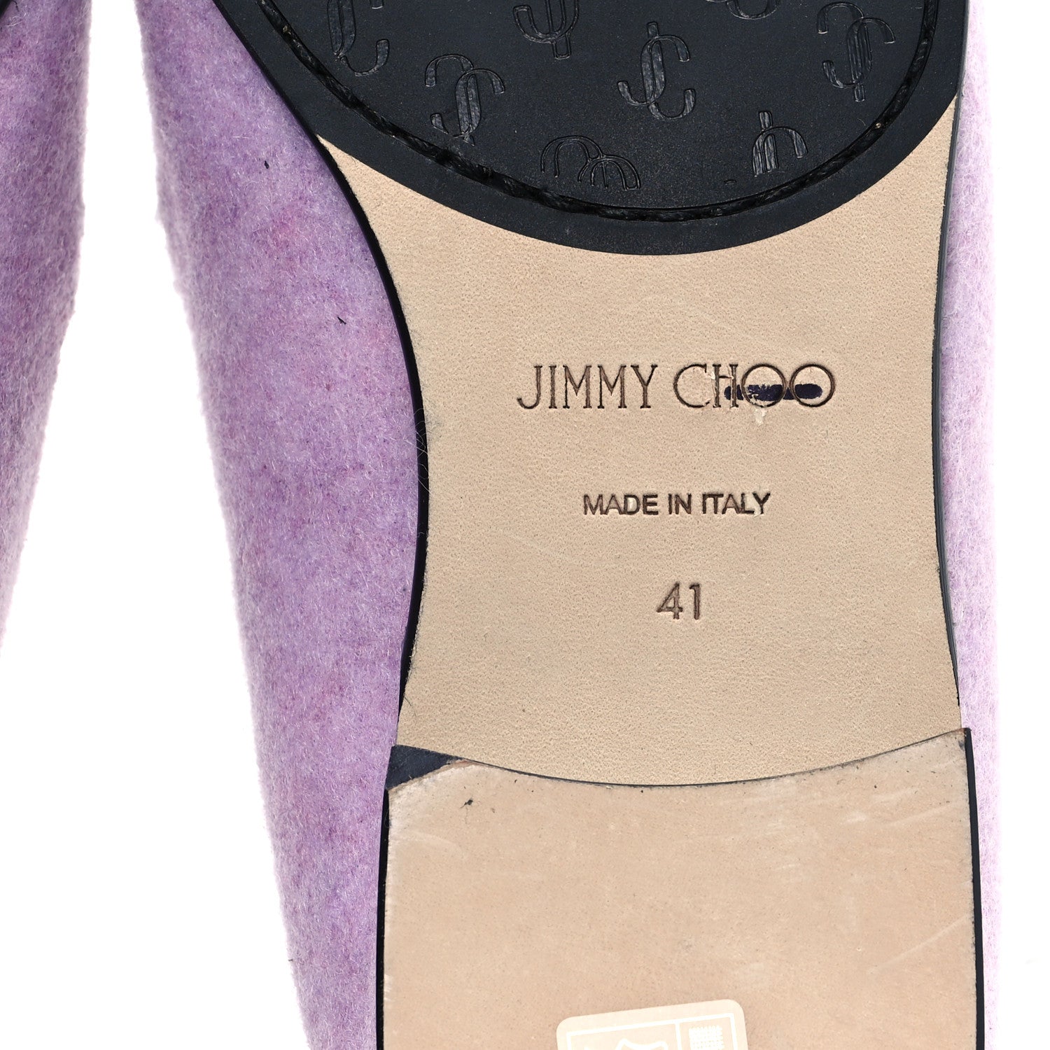 Jimmy Choo Flannel Diamond Tilda Loafers 41 Wisteria 7 of 8