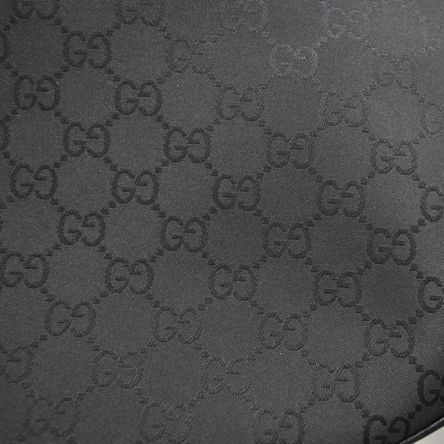 Nylon Monogram Half Moon Hobo Black