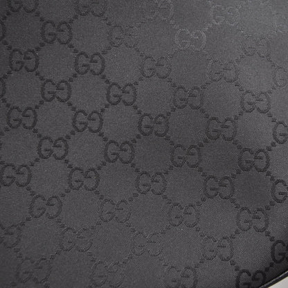 Gucci Nylon Monogram Half Moon Hobo Black 8 of 9