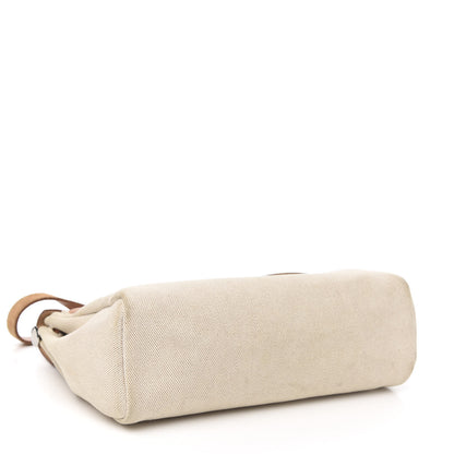 Hermes Toile Vache Calfskin Herbag 30 PM Natural 3 of 10
