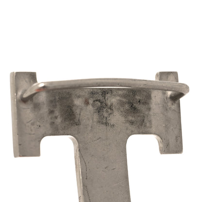 Hermes Polished Palladium 32mm H Belt Buckle Silver 4 of 4