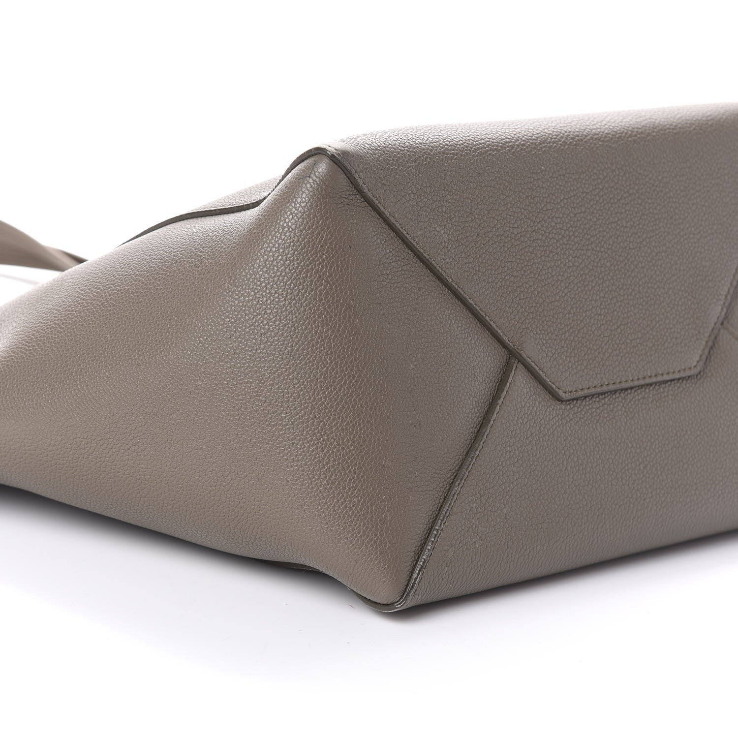 Celine Soft Grained Calfskin Small Belt Cabas Phantom Taupe 8 of 9