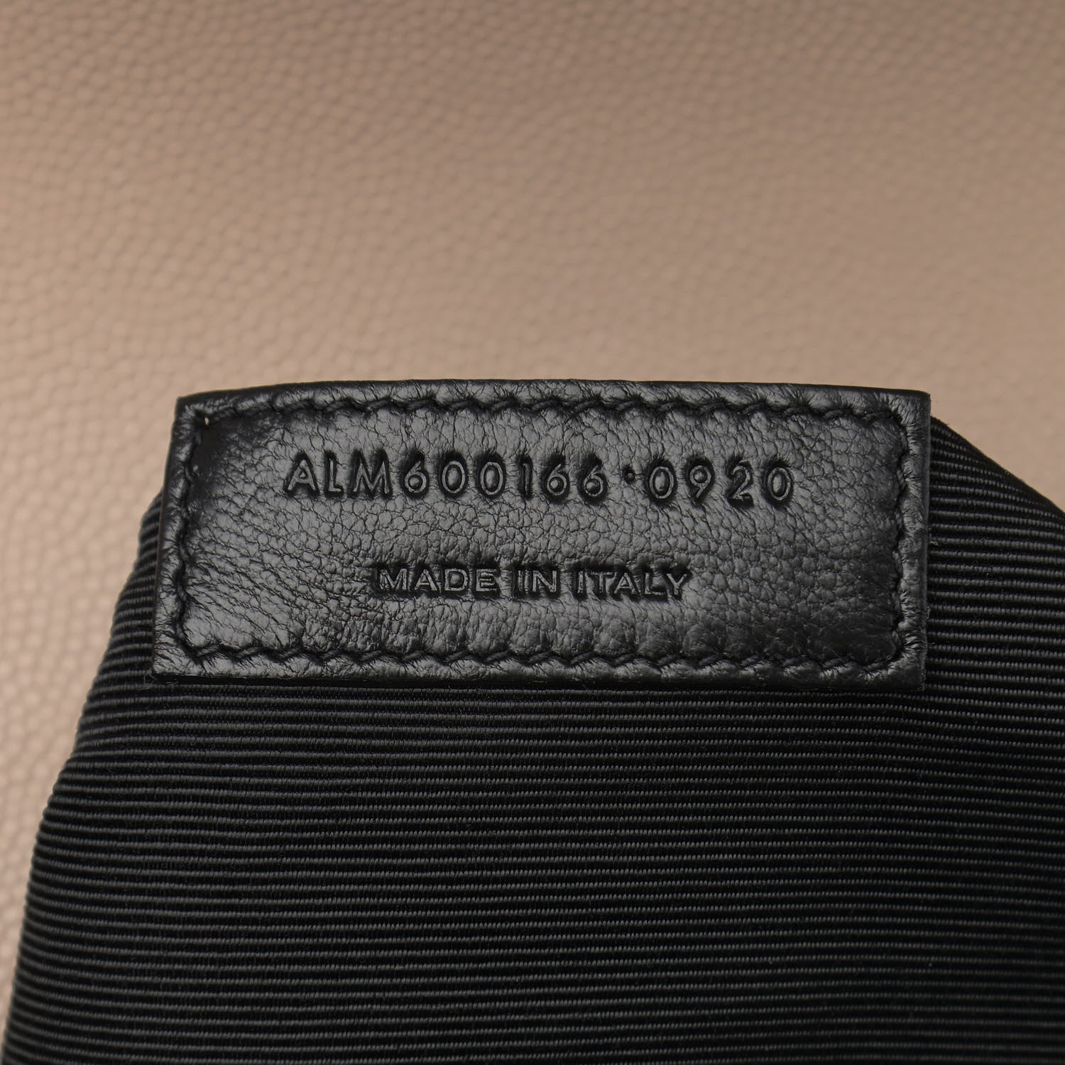 Saint Laurent Grain De Poudre Mixed Matelasse Large Triquilt Monogram Satchel Dark Beige 7 of 10