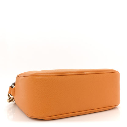 Gucci Pebbled Calfskin Small Soho Disco Bag Curcuma 4 of 10
